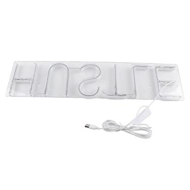 Imagem de AYNEFY Luz de Néon, Sinal de Néon Led Flexível para Decoração de Casa e Festa, Mesa Artística única e Luz de Parede Com Cabo Usb de 6,6 Pés