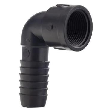 Imagem de Joelho 1/2'' Rosca Interna 090 Preto - 5 UNID. - Plasbohn