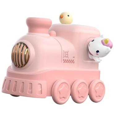 Imagem de Ｂｅｓｇａ Umidificador portátil em formato de com luz noturna, ideal para decoração de casa. Difusor de névoa multifuncional e charmoso para escritório e, Rosa