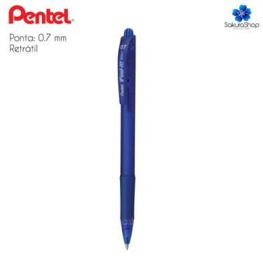 Imagem de Caneta Esferografica Feel It 0.7 mm RT Retratil PENTEL, Azul