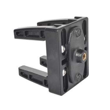 Imagem de UAYESOK Suporte de cabeça de controle de rádio amador para Yaesu FT-8900R FT-891 FTM-100 FTM-400 FTM-500 ICOM IC-2730 IC-2730A IC-706 5100 TYT TH-9800, suporte de montagem de parafuso de rosca fêmea