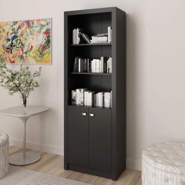 Imagem de Estante Armário para Escritório 60cm com 2 Portas ME4110 Tecnomobili -