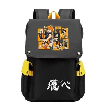 Imagem de Mochila escolar Haikyuus Hinatas Shoyos Anime para escola - yiweisai