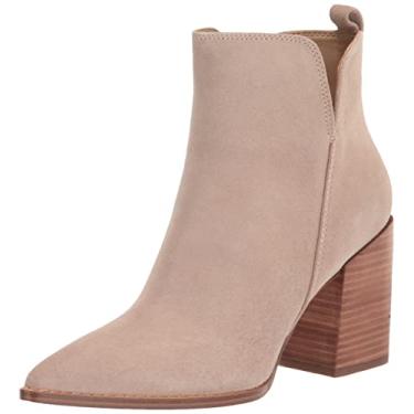 Imagem de NINE WEST Bota feminina Birds Ankle Boot, Cinzento-acastan, 9.5