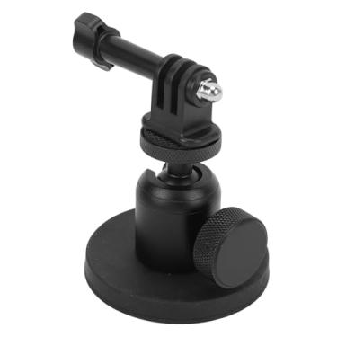 Imagem de Cryfokt Suporte Magnético para Câmera, Alta Capacidade de Peso, Fácil Ajuste de ângulo para Action 3, Versátil Base de Montagem de Cabeça Esférica de Liga de Alumínio para Entusiastas da Fotografia