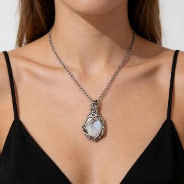 Imagem de Brincos únicos chiques abstratos pretos vintage assimétricos prateados assimétricos lua estrela sol pingente preto pedra da lua brincos hipoalergênicos para mulheres, Large, Metal, Olhos de gato Sem