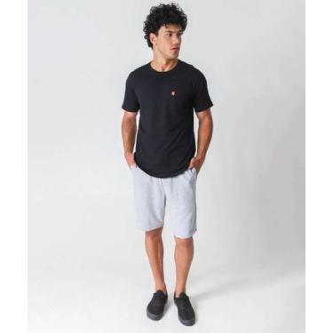 Imagem de Bermuda Masculina Moletinho Mecla Marisa Cinza-83021 - MR, Cinza, GG