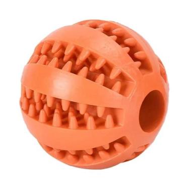 Imagem de Bola De Brinquedo Interativa De Borracha Para Cães, Brinquedo Para Fil