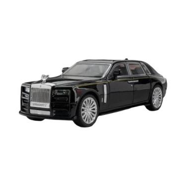 Imagem de Modelo De Carro Em Miniatura Rolls Royce Phantom Em Escala 1:24 Com Lu