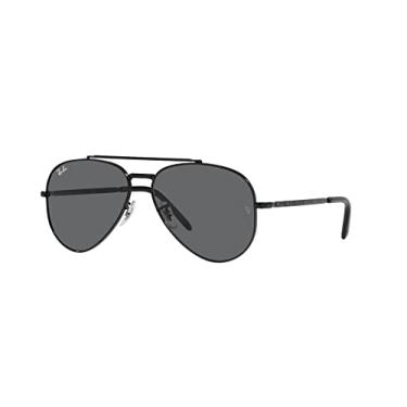 Imagem de Óculos de Sol Ray-Ban New Aviator 0RB3625 002/B1 Tam 58 / Preto - Lentes Cinza Escuro