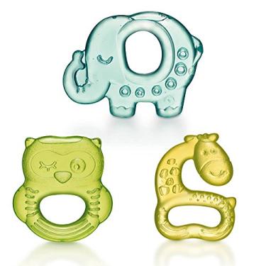 Imagem de Mordedor Zoo Friends Azul 3+ M Azul Multikids Baby - BB140