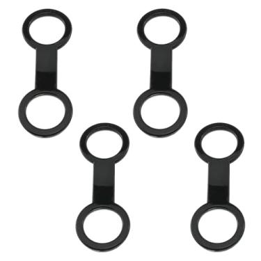 Imagem de VLSQHNCF 4 peças de suporte de snorkel, clipe de snorkel de silicone para alça de mergulho, suporte de tubo, acessório de retenção de acessórios de equipamento de mergulho peça sobressalente