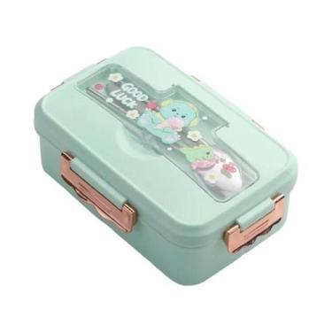Imagem de Lancheira Térmica Kawaii De Dinossauro Para Crianças Meninas Com 3 Com