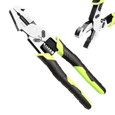 Imagem de Alicate multifuncional para descascar fios, descascador de fios para eletricista,Ferramenta manual de fiação de 9 polegadas | Ferramenta de descascamento portátil do cortador do descascador do fio, de