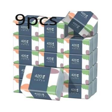 Imagem de Toalhas De Papel De Polpa De Madeira Virgem Acessíveis 1-9PCS Papel Hi