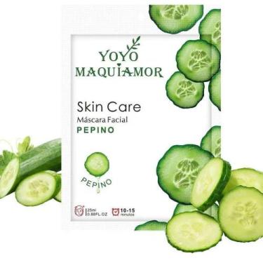 Imagem de YoYo Maqui Amor Máscara Facial de Pepino Hidratação Refrescante e Cuid