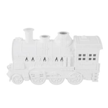 Imagem de OPPWONG Umidificador de Trem, Difusor de óleo Essencial Em Formato de Trem de 300 Ml Com Luz Azul Quente e Fria, Modos de Spray Duplos, Desligamento Automático, para Quarto (Branca)