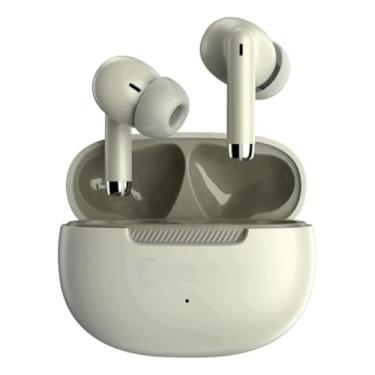 Imagem de Fone de Ouvido Sem Fio Bluetooth Leve Moderno e com Áudio Anti Ruído (Cinza)