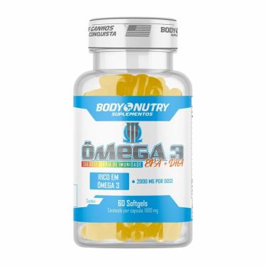 Imagem de Ômega 3 Body Nutry 60 Cápsulas softgels – Ultra Concentrado com EPA e DHA-Unissex