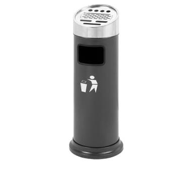 Imagem de KHUTRW3D Pilar de cinzas de grande capacidade para ambientes internos e externos, coleção de cinzas e bumbum de cigarro, suporte vertical para bunda de cigarro