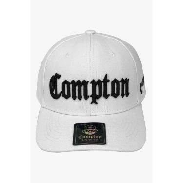 Imagem de Boné Compton Aba Curva Snapback Classic Branco-Unissex