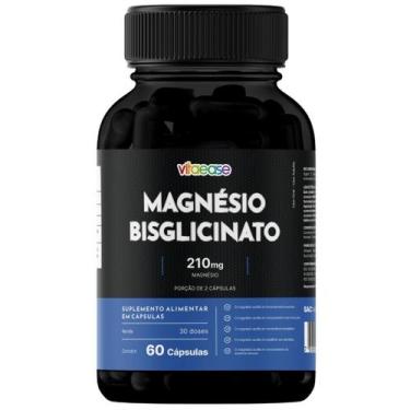 Imagem de Magnésio Bisglicinato 210 mg  60 Cápsulas  Vitaease, 60 Cápsulas (1 Fr