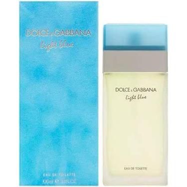 Imagem de Perfume Light Blue DG 100 Ml Edt Feminino Original Importado Lacrado