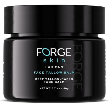 Imagem de Forge Skin Bálsamo De Sebo Bovino Original Para Defesa Contra Rugas Masculina | Sebo Bovino Para Pele E Rosto, Creme Para Cuidados Com A Pele Masculina, Hidratante Facial Para Homens | Hidratante F