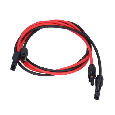 Imagem de Cabo de extensão solar MUNEFE, cabo de extensão de painel solar, fio de cabo fotovoltaico para geração de energia, metalurgia (tio paterno)