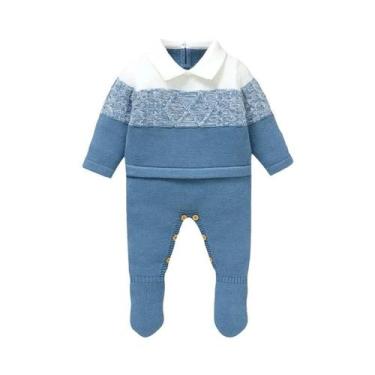 Imagem de Macacão De Inverno Para Bebês Meninos De 0 a 18 Meses, Textura Macia, 