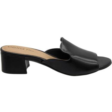 Imagem de Tamanco Salto Baixo Slide Beira Rio Napa Madri Feminino