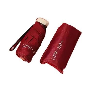 Imagem de Guarda-chuva Compacto Portátil Resistente a UV Com 50% De Desconto, Do