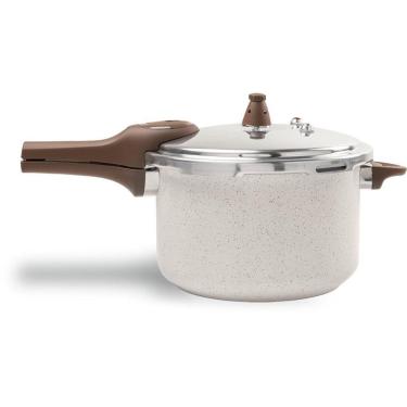 Imagem de Panela De Pressão Indução Brinox Antiaderente Pressure 6,8l
