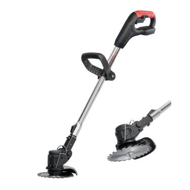 Imagem de Cortador Aparador De Grama Planta Gramado Sem Fio Portatil Erva Daninha Galho Jardim Quintal Limpeza