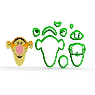 Imagem de Cortador Ursinho Pooh - Tigrão - Modular 5 Cm