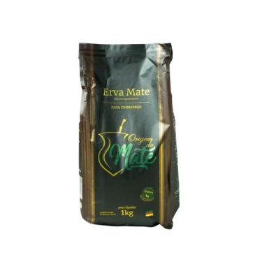 Imagem de Erva-Mate Origem do Mate Nativa 1kg  Sabor Intenso, Sem Adição de Açúc