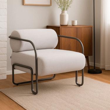 Imagem de Poltrona Minsk em Madeira de Eucalipto Movellu Home