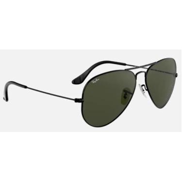 Imagem de Óculos Sol Aviador Preto Lentes Preta Imp Italia Original - Moonlight