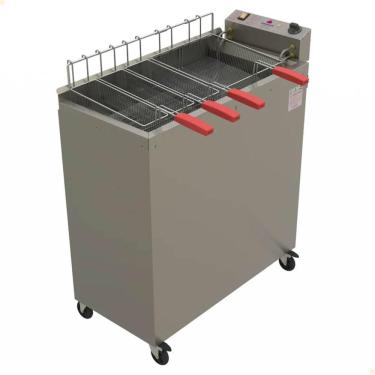 Imagem de Fritador Eletrônico Progás Pr-3008 El água E óleo Inox Led 220V Temporizador Digital 42L P38623