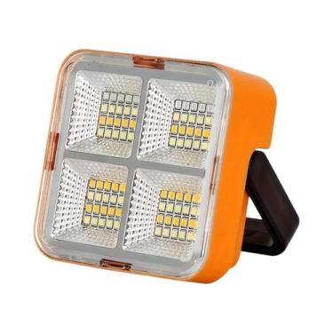 Imagem de Lanterna De Trabalho LED Solar Recarregável, Holofote Portátil Para Us