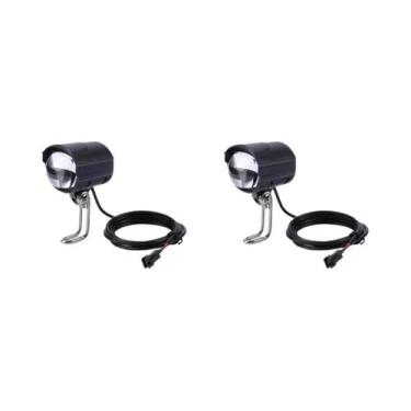 Imagem de Lanterna Frontal À Prova d'Água 2 Em 1 Para Scooters, Luz De Farol Par