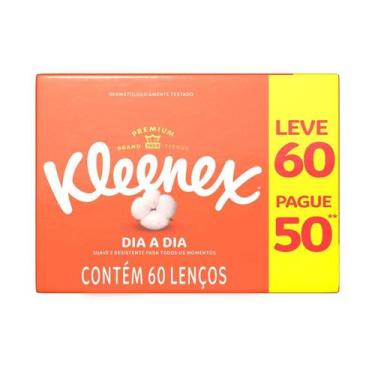Imagem de Lenço de Papel Kleenex Box Leve 60 Pague 50