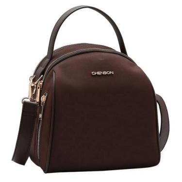 Imagem de Bolsa Chenson Microfibra Mochila 2 em 1 Pequena 3185116 Cor:Café, Café