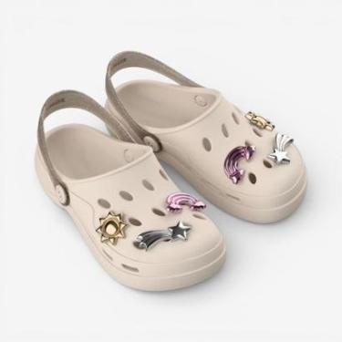 Imagem de Babuche Zaxy Joy Pins Infantil Off White-Feminino