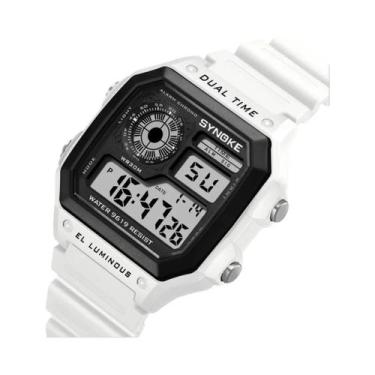 Imagem de Relógio Esportivo Digital Militar Masculino À Prova D'água, Cronógrafo