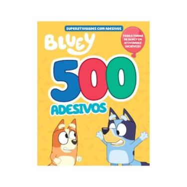 Imagem de LIVRO BLUEY SUPERLIVRO  500 ADESIVOS 1