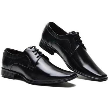 Imagem de Sapato Social Oxford Couro Verniz Brilho-Masculino