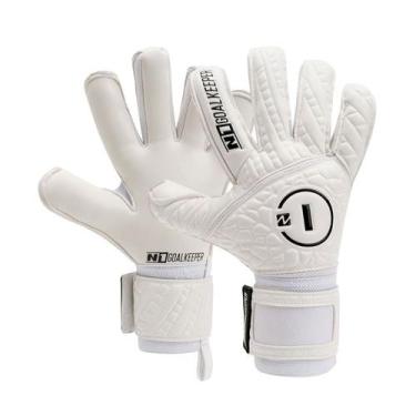 Imagem de Luva de Goleiro N1 Cronos, 10, Branco