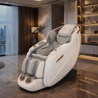 Imagem de Poltrona de Massagem 3D Atlas Tela LCD Touch Carregamento Indução com 