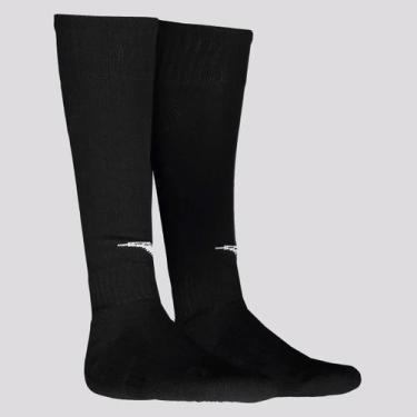 Imagem de Meiao penalty cano longo conforto elasticidade, Preto, Branco, 26